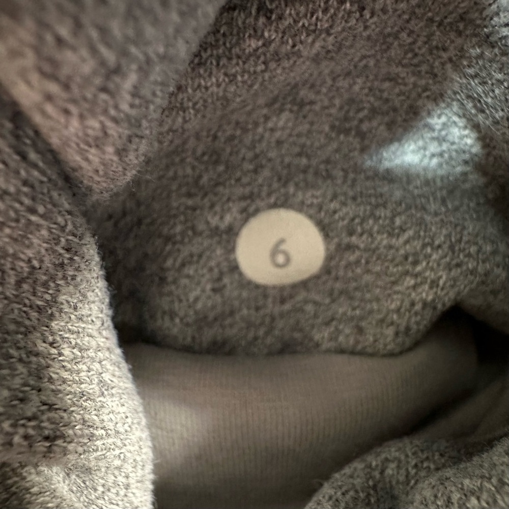 RARE Lululemon Scuba Hoodie II *Reflective 6 Heathered Speckled Grey - Picture 8 of 8